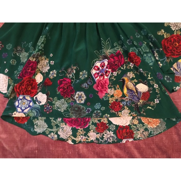 Camilla jeweled blouse, can be off shoulders or cold shoulder. Gorgeous! - Picture 3 of 8